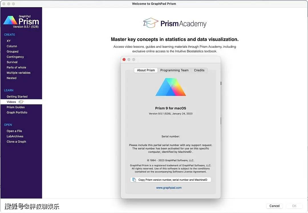 苹果备忘录软件专业版:Mac专业医学绘图软件：GraphPad Prism 9 for Mac v9.5.1激活版